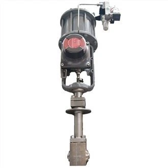 Pneumatic Bellow Seal Cryogenic Control Valve